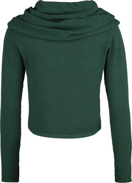 Pull tricoté  de Black Premium by EMP - Episode of Emerald - S à XXL - pour Femme - vert - Black Premium by EMP - View 2