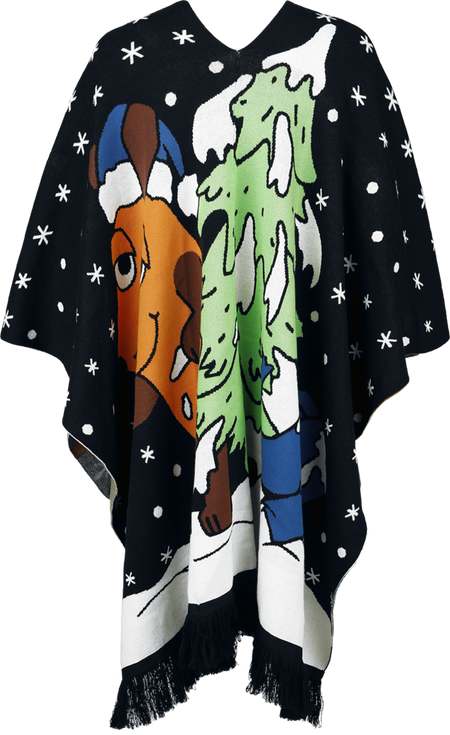 Gilets & Ponchos  de Die Sendung mit der Maus - Winter Time - Standard - pour Femme - multicolore - Die Sendung mit der Maus - View 2