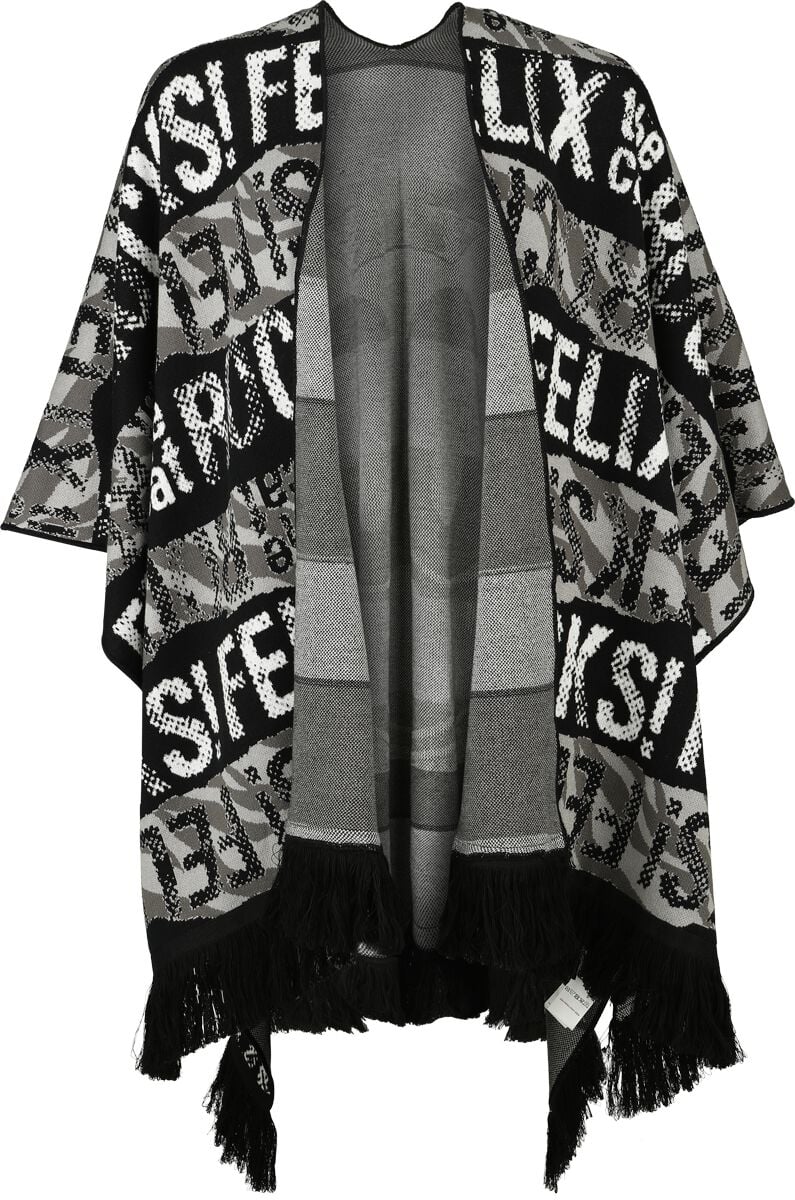 Gilets & Ponchos  de Félix Le Chat - Stripes And Face - Standard - pour Femme - multicolore - Félix Le Chat