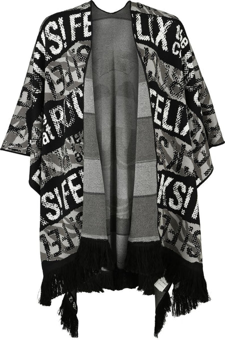 Gilets & Ponchos  de Félix Le Chat - Stripes And Face - Standard - pour Femme - multicolore - Félix Le Chat