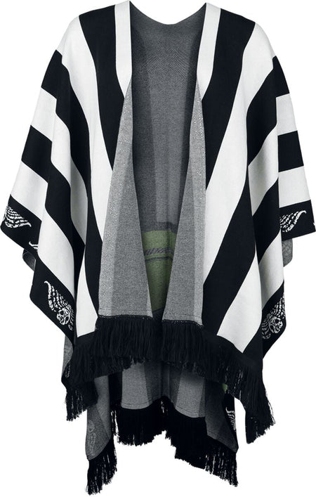 Gilets & Ponchos  de Beetlejuice - Logo And Stripes - Standard - pour Femme - multicolore - Beetlejuice