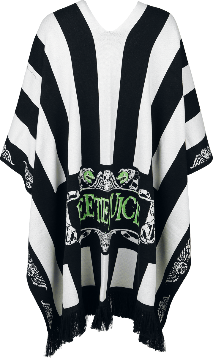 Gilets & Ponchos  de Beetlejuice - Logo And Stripes - Standard - pour Femme - multicolore - Beetlejuice - View 2
