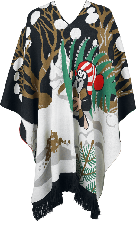 Gilets & Ponchos  de The Little Mole - Winter Wonderland - Standard - pour Femme - multicolore - The Little Mole - View 2