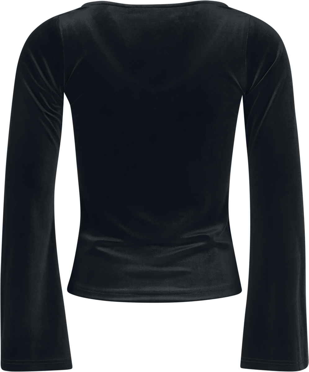T-shirt manches longues  de Black Premium by EMP - My Obsidian Soul - S à XXL - pour Femme - noir - Black Premium by EMP - View 2