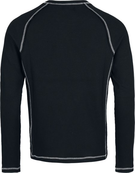T-shirt manches longues  de Chet Rock - Stardust - Haut Manches Longues - M à XXL - pour Homme - noir - Chet Rock - View 2