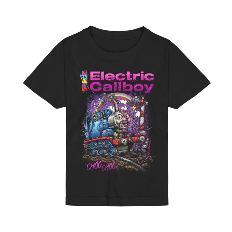 T-shirt  de Electric Callboy - pour les enfants - Choo Choo - pour Enfants - noir - Electric Callboy