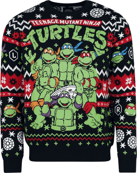Pull De Noël  de Les Tortues Ninja - Group - S à 3XL - pour Homme - multicolore - Les Tortues Ninja