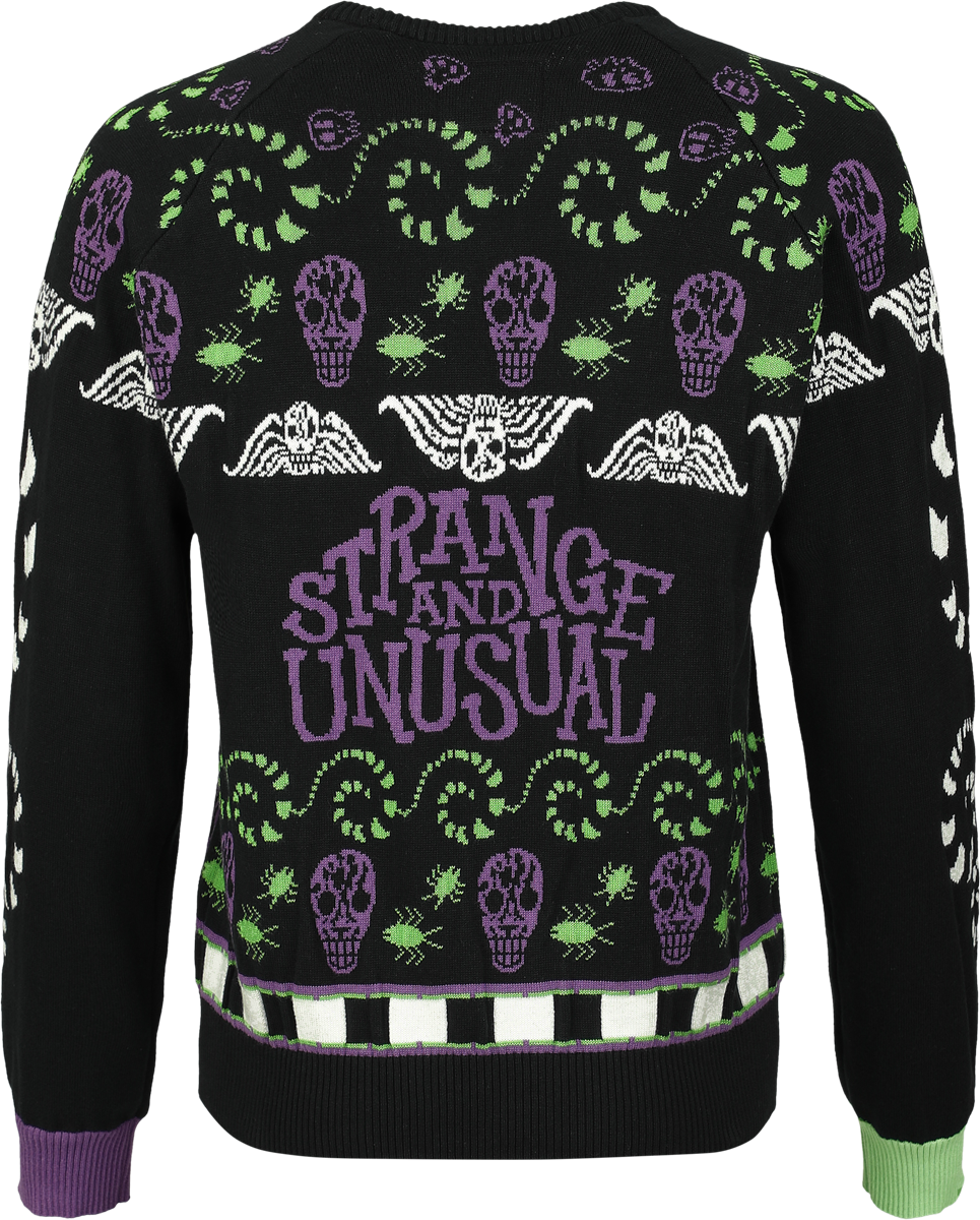Pull De Noël  de Beetlejuice - Strange And Unusual - S à 3XL - pour Femme - multicolore - Beetlejuice - View 2