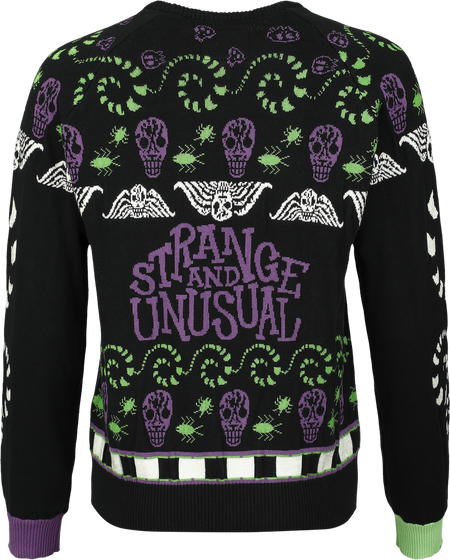 Pull De Noël  de Beetlejuice - Strange And Unusual - S à 3XL - pour Femme - multicolore - Beetlejuice - View 2