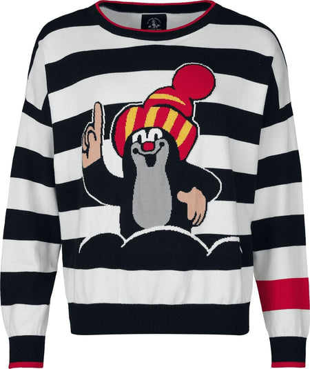 Pull De Noël  de The Little Mole - The Mole And Stripes - S à XXL - pour Femme - multicolore - The Little Mole