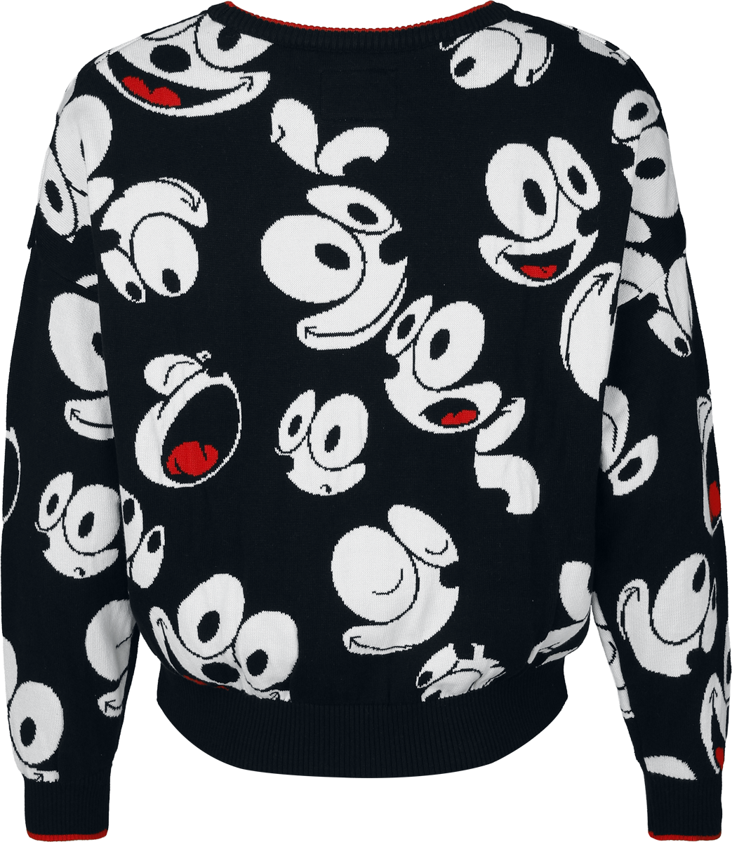 Pull De Noël  de Félix Le Chat - Faces - S à XXL - pour Femme - multicolore - Félix Le Chat - View 2