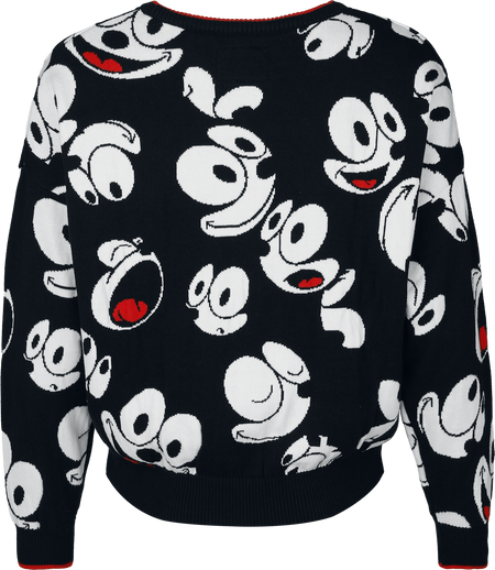Pull De Noël  de Félix Le Chat - Faces - S à XXL - pour Femme - multicolore - Félix Le Chat - View 2