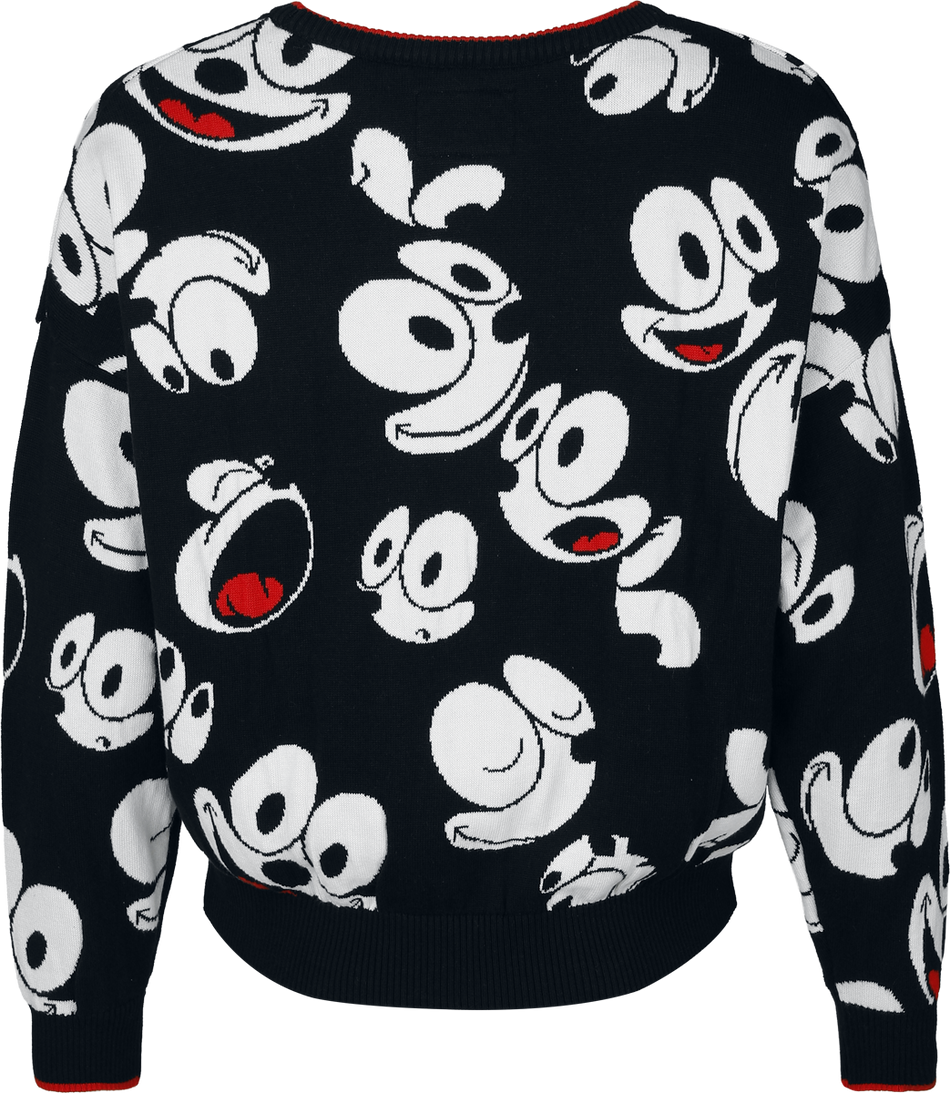 Pull De Noël  de Félix Le Chat - Faces - S à XXL - pour Femme - multicolore - Félix Le Chat - View 2