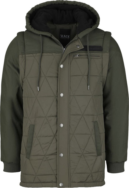 Manteau d'hiver  de Black Premium by EMP - Essential - S à XXL - pour Homme - olive - Black Premium by EMP