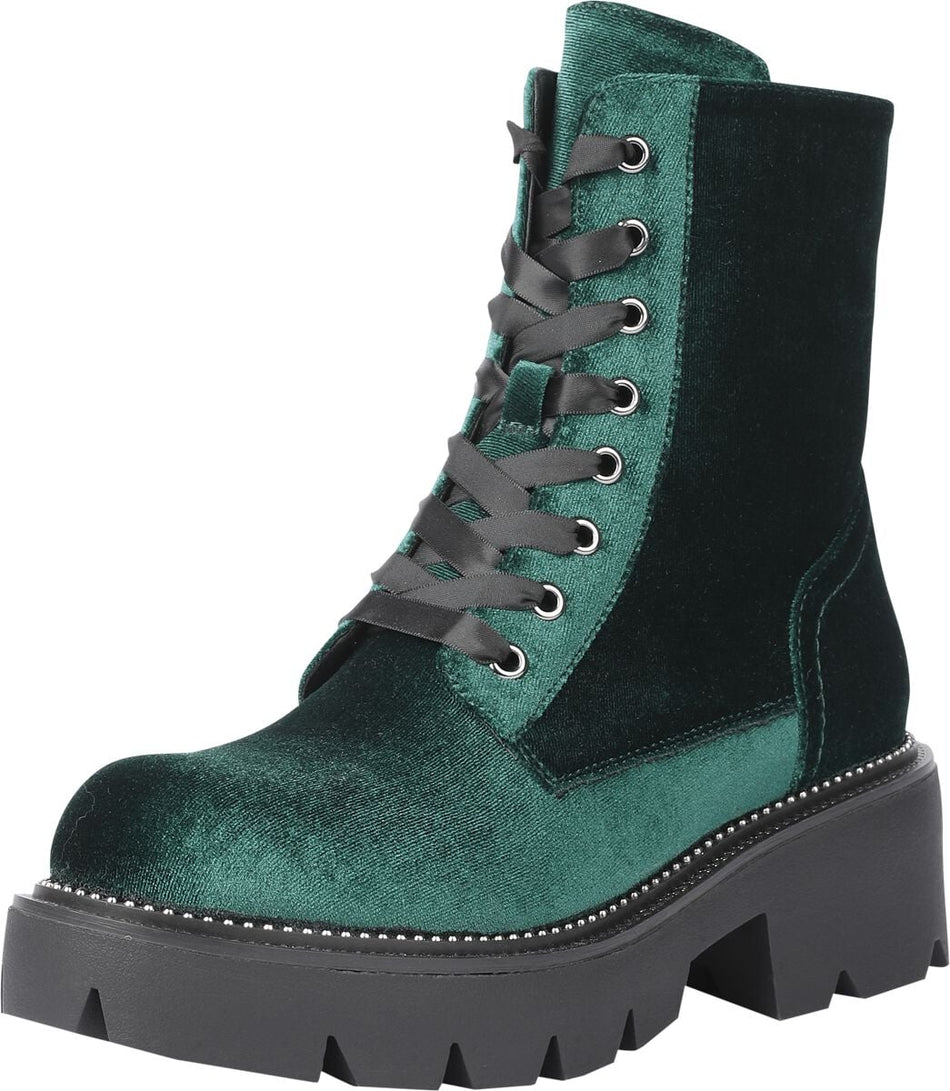 Bottes  de Black Premium by EMP - Episode of Emerald - EU37 à EU41 - pour Femme - noir/vert - Black Premium by EMP