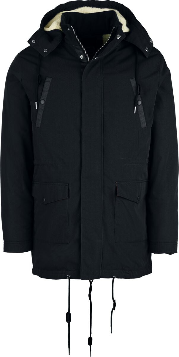 Manteau d'hiver  de RED by EMP - Winter Harrington Coat - S à XXL - pour Homme - noir - RED by EMP