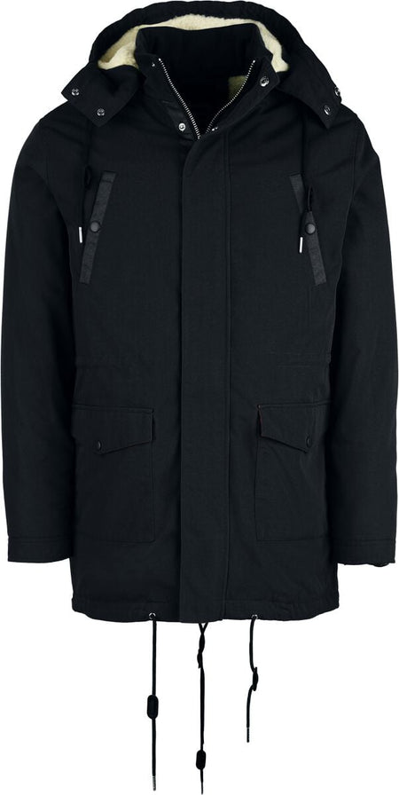 Manteau d'hiver  de RED by EMP - Winter Harrington Coat - S à XXL - pour Homme - noir - RED by EMP