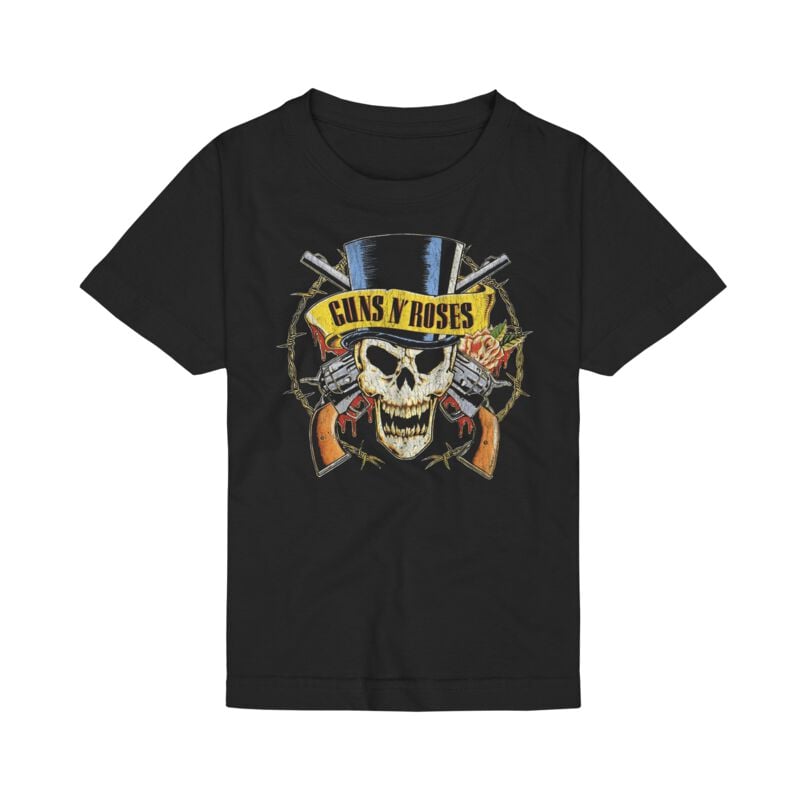 T-shirt  de Guns N' Roses - pour les enfants - Chapeau Haut De Forme - pour Enfants - noir - Guns N' Roses