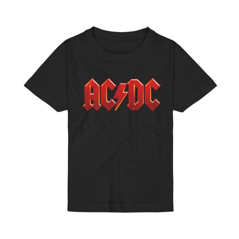 T-shirt  de AC/DC - pour les enfants - Logo - pour Enfants - noir - AC/DC