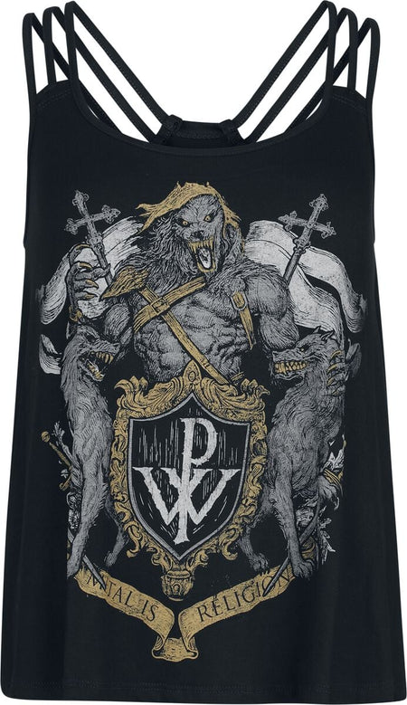 Top  de Powerwolf - Script - S à XXL - pour Femme - noir - Powerwolf