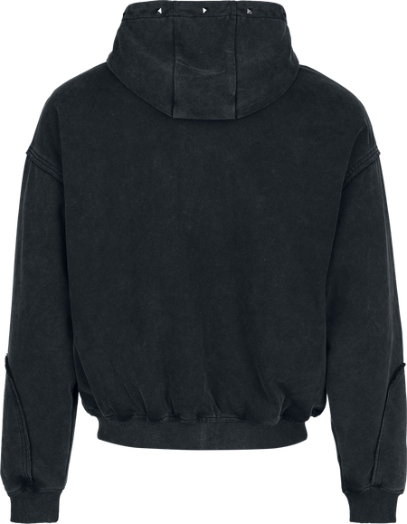 Sweat-shirt zippé à capuche  de Black Premium by EMP - Essential - S à XXL - pour Homme - noir - Black Premium by EMP - View 2