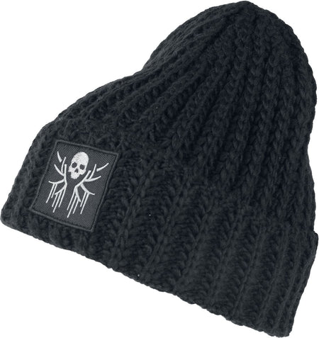 Bonnet  de Black Premium by EMP - Crâne & Os - pour Unisexe - noir - Black Premium by EMP
