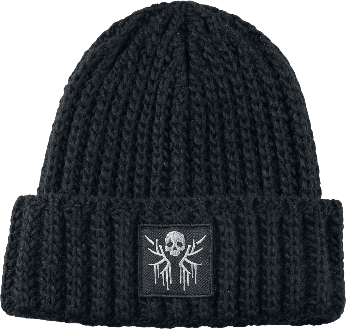 Bonnet  de Black Premium by EMP - Crâne & Os - pour Unisexe - noir - Black Premium by EMP - View 2