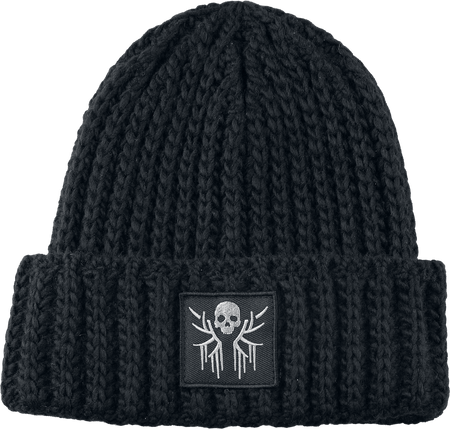 Bonnet  de Black Premium by EMP - Crâne & Os - pour Unisexe - noir - Black Premium by EMP - View 2