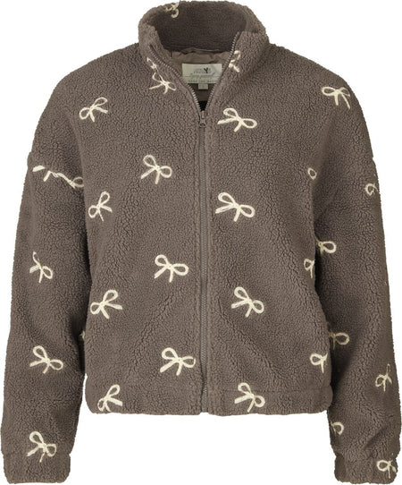 Veste Polaire  de Hailys - LS P JK DE44LIA - XS à XXL - pour Femme - marron - Hailys
