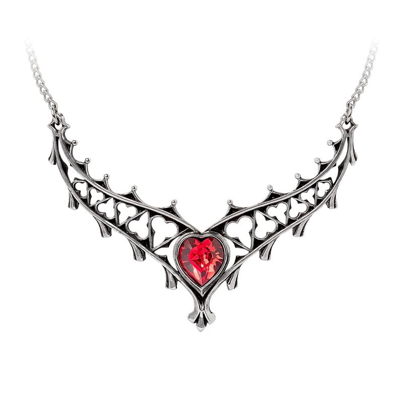 Collier Gothic de Alchemy Gothic - Elizabethan - pour Unisexe - couleur argent - Alchemy Gothic