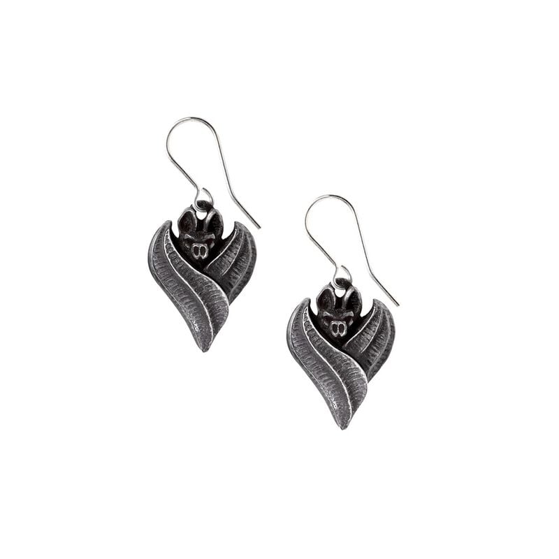 Boucles d'oreilles Gothic de Alchemy Gothic - Evil-Ution - pour Unisexe - couleur argent - Alchemy Gothic