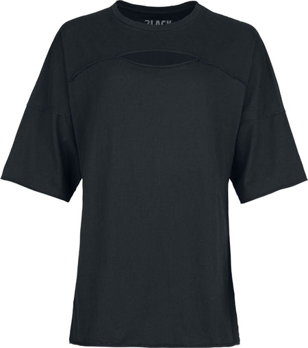 T-Shirt Oversize  de Black Premium by EMP - Essentiel - S à XXL - pour Femme - noir - Black Premium by EMP
