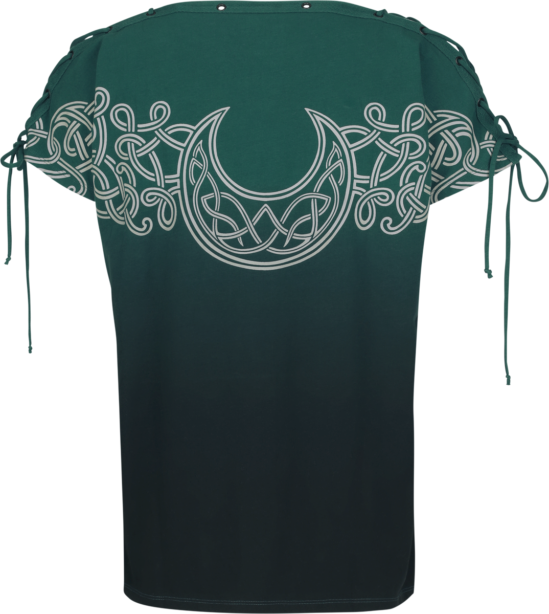T-Shirt Manches courtes  de Black Premium by EMP - Celtic fine lines - S à XXL - pour Femme - vert - Black Premium by EMP - View 2