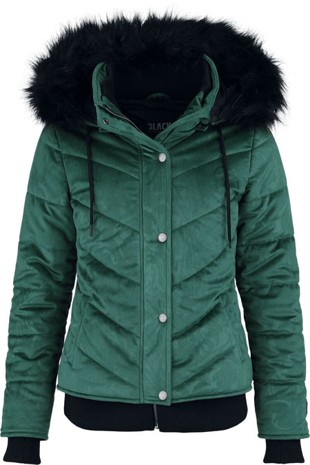 Manteau d'hiver  de Black Premium by EMP - Episode of Emerald - S à XXL - pour Femme - vert - Black Premium by EMP