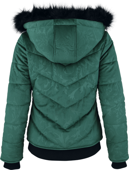 Manteau d'hiver  de Black Premium by EMP - Episode of Emerald - S à XXL - pour Femme - vert - Black Premium by EMP - View 2