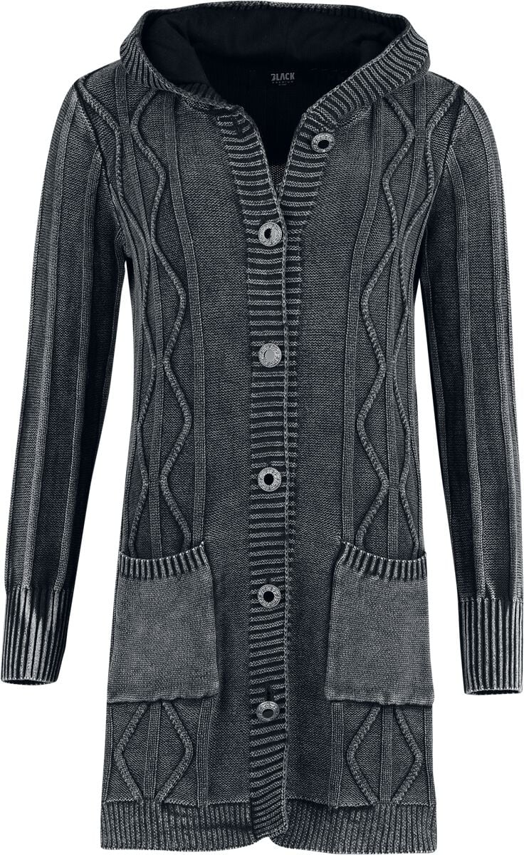 Gilets & Ponchos  de Black Premium by EMP - Celtic fine lines - S à XXL - pour Femme - gris - Black Premium by EMP