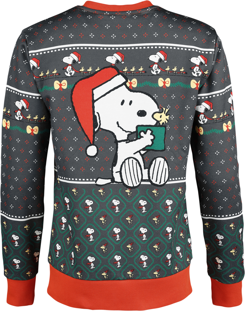 Pull De Noël  de Snoopy - S à 3XL - pour Femme - multicolore - Snoopy - View 2