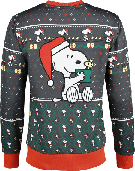 Pull De Noël  de Snoopy - S à 3XL - pour Femme - multicolore - Snoopy - View 2