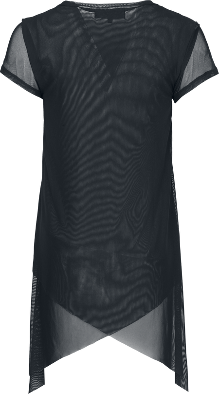 T-Shirt Manches courtes  de Black Premium by EMP - Essentiel Maille Double Épaisseir - S à XXL - pour Femme - noir - Black Premium by EMP - View 2