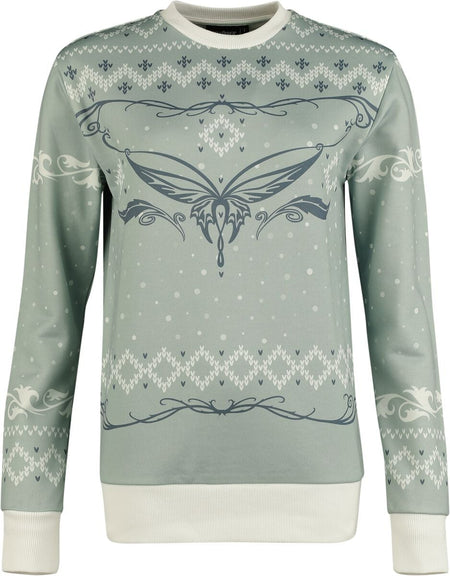 Pull De Noël  de Le Seigneur Des Anneaux - L'Étoile Du Soir d'Arwen - S à 3XL - pour Femme - multicolore - Le Seigneur Des Anneaux