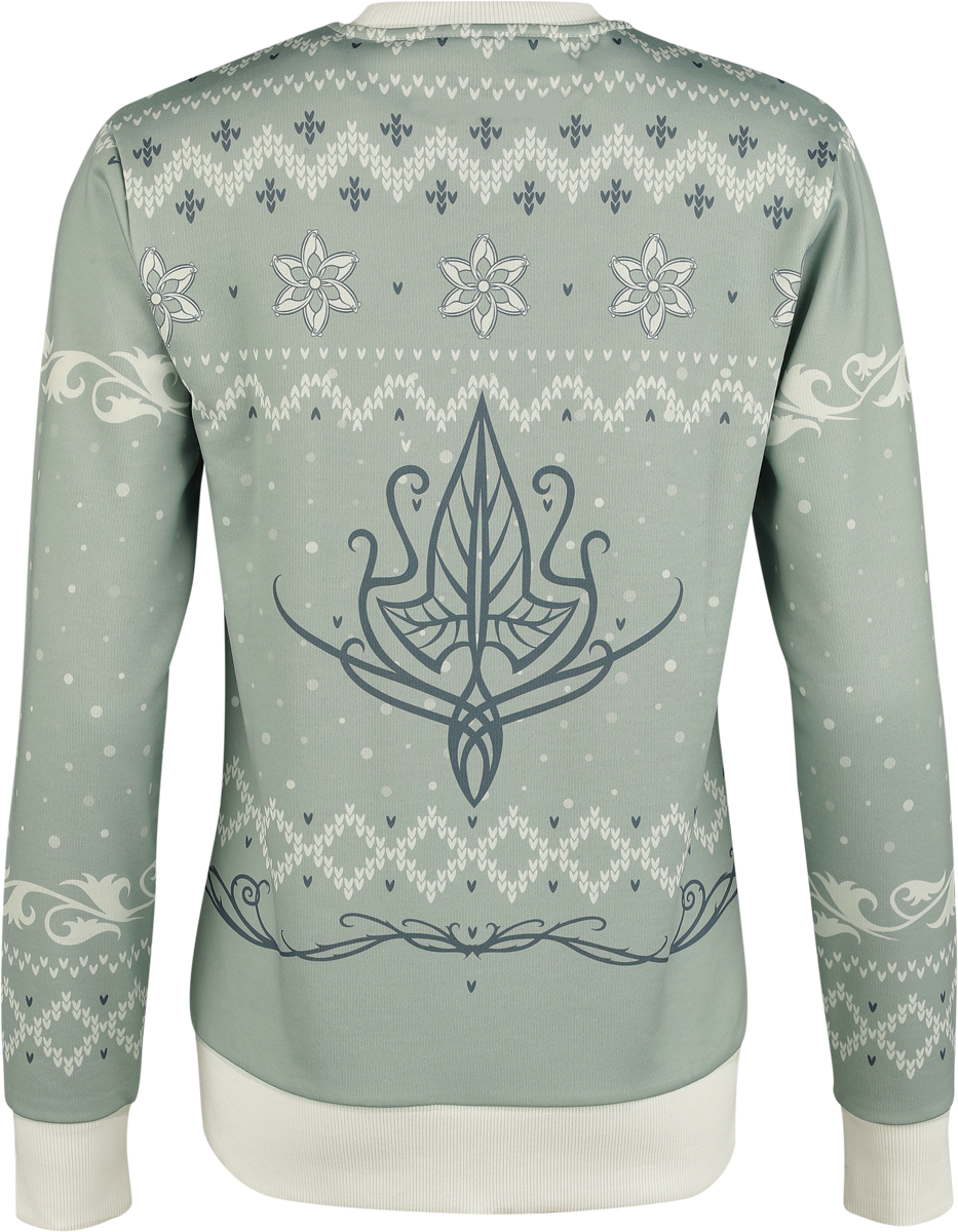 Pull De Noël  de Le Seigneur Des Anneaux - L'Étoile Du Soir d'Arwen - S à 3XL - pour Femme - multicolore - Le Seigneur Des Anneaux - View 2