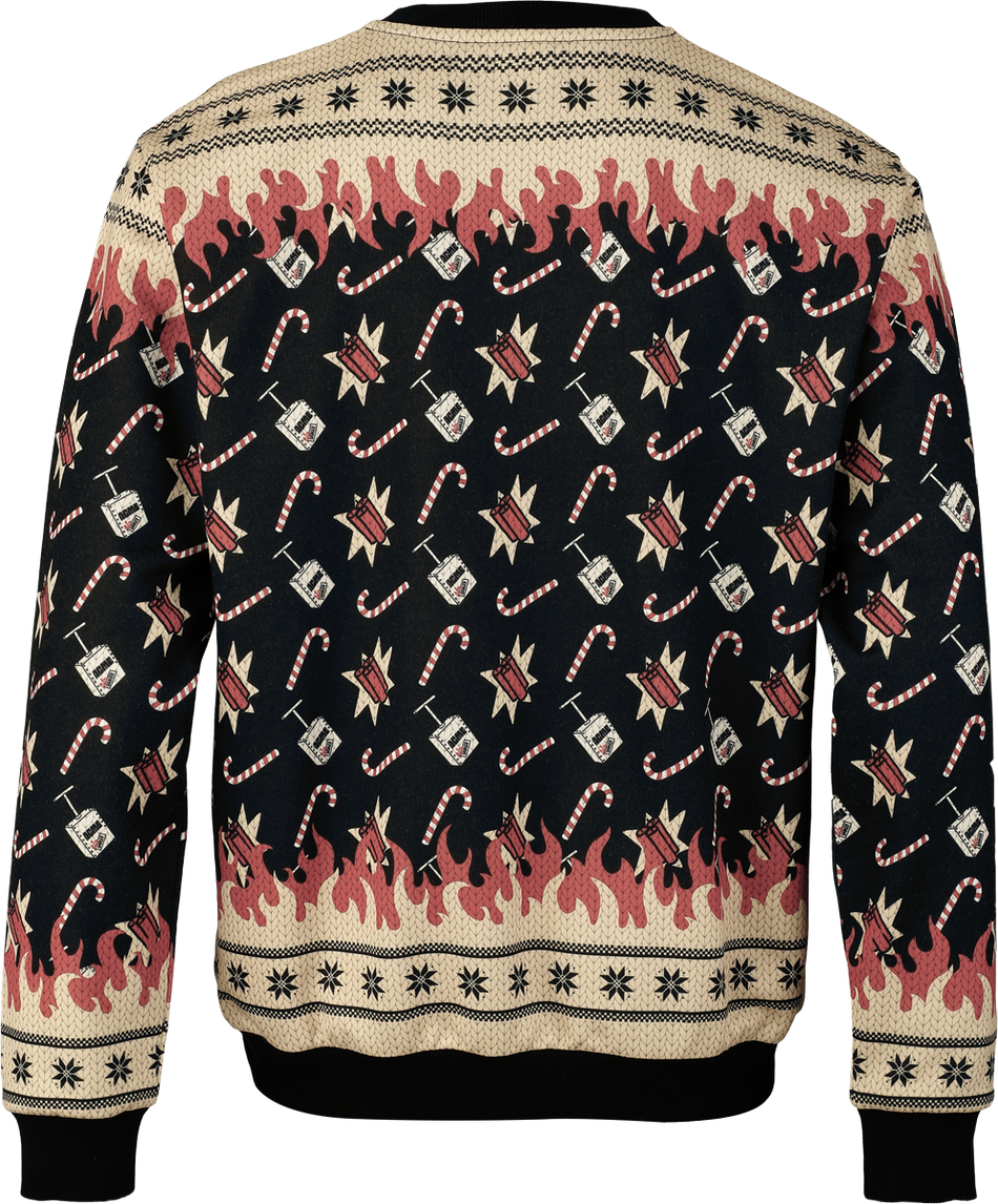 Pull De Noël  de Looney Tunes - Wile E. Coyote - S à 4XL - pour Homme - multicolore - Looney Tunes - View 2