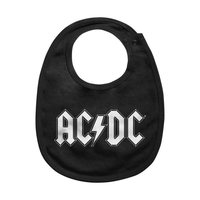 Bavoir  de AC/DC - Logo - pour Enfants - noir - AC/DC