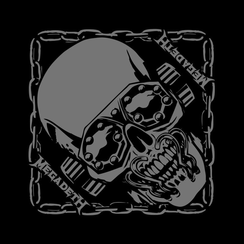Foulard  de Megadeth - Vic Rattlehead - pour Unisexe - noir - Megadeth