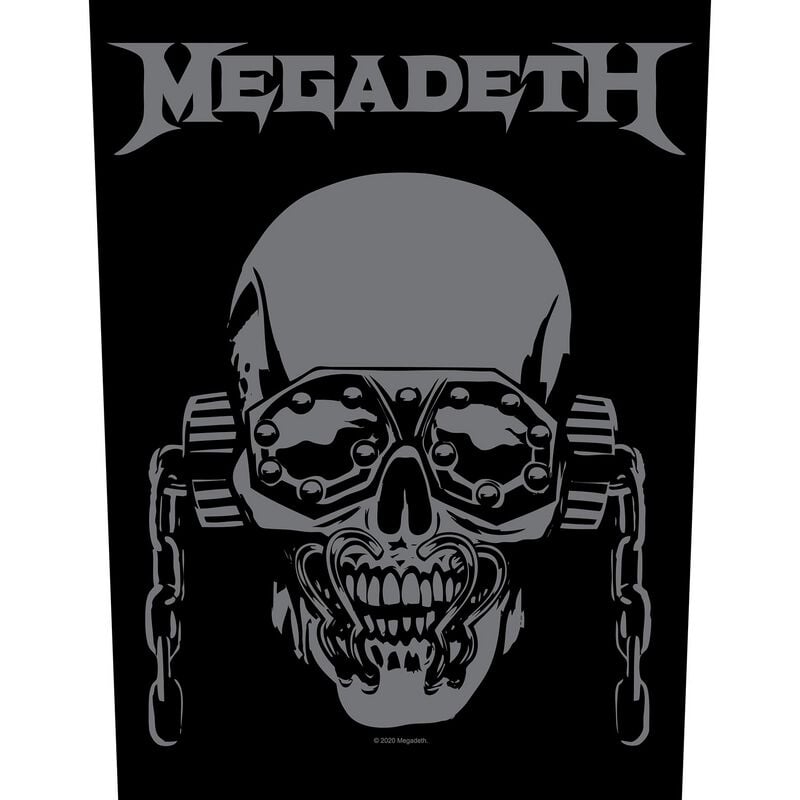 Dossard  de Megadeth - Vic Rattlehead - pour Indifférent - multicolore - Megadeth
