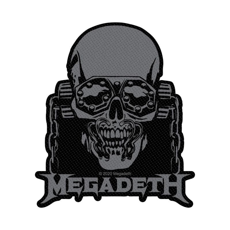Patch  de Megadeth - Vic Rattlehead Cut Out - pour Indifférent - multicolore - Megadeth