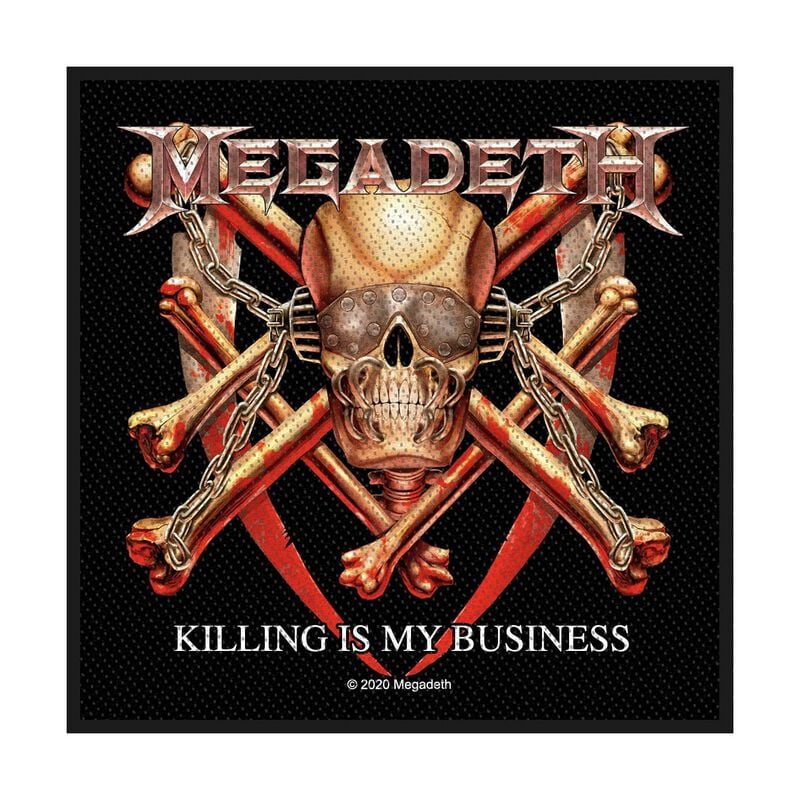 Patch  de Megadeth - Killing is my business - pour Indifférent - multicolore - Megadeth