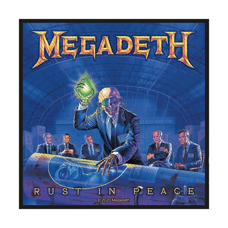 Patch  de Megadeth - Rust in Peace - pour Indifférent - multicolore - Megadeth