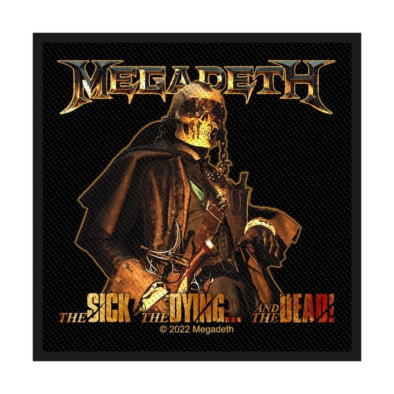 Patch  de Megadeth - The Sick, The Dying… And The Dead! - pour Indifférent - multicolore - Megadeth