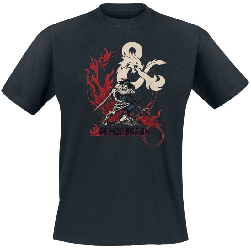 T-Shirt Manches courtes Gaming de Donjons & Dragons - Demogorgon - S à XXL - pour Homme - noir - Donjons & Dragons